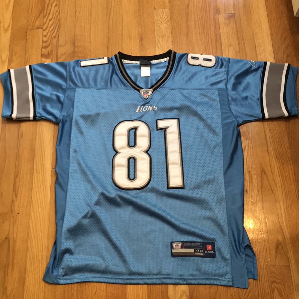Calvin Johnson lions jersey